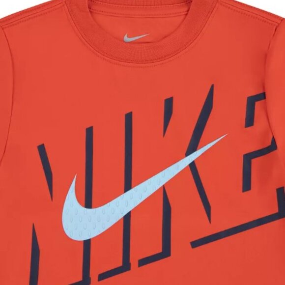 NWT Nike Baby Boy Icon Tee & Mesh Shorts Set MSRP $36 Midnight Navy - Picture 6 of 7